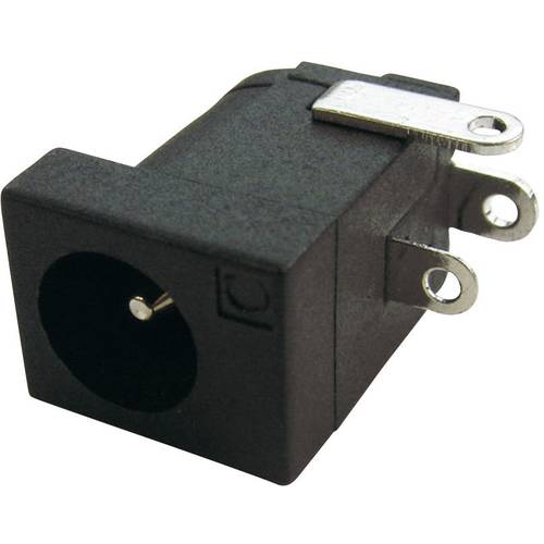 Thumbnail - Cliff DC-10L Niedervolt-Steckverbinder Buchse, Einbau horizontal 6.3 mm 2.1 mm 1 St.