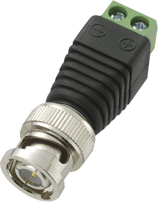 TRU COMPONENTS LT-BNC-DC BNC-Steckverbinder Stecker, gerade 50 Ω 1 St.