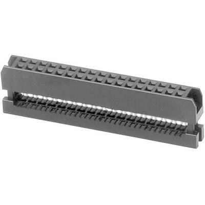 W & P Products 343-34-60-1 Pfosten-Steckverbinder  Rastermaß: 2 mm Polzahl Gesamt: 34 Anzahl Reihen: 2 1 St. 