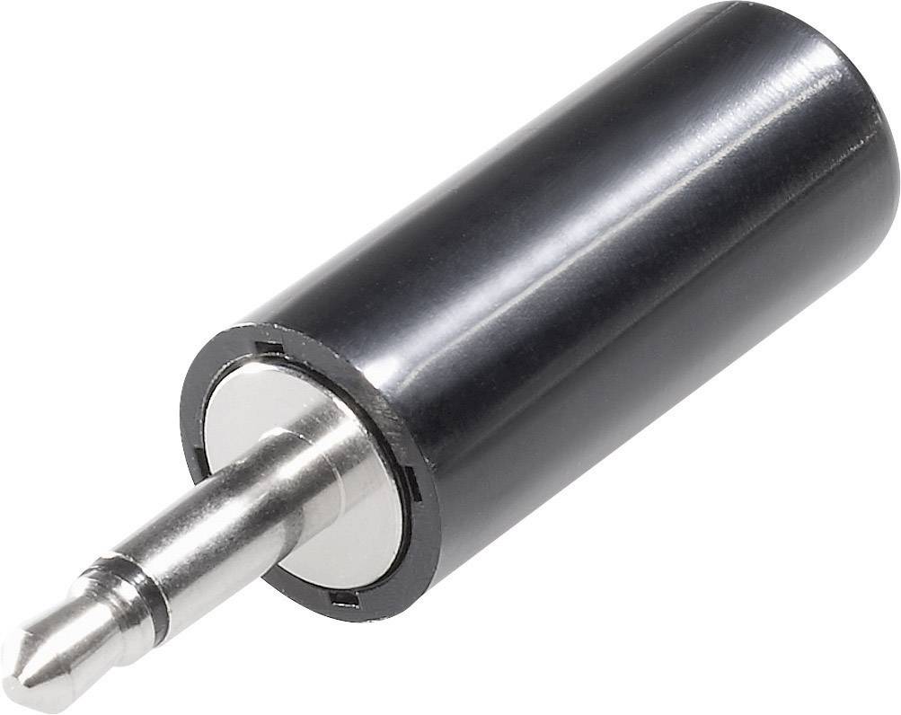 CLIFF Klinken-Steckverbinder 3.5 mm Stecker, gerade Polzahl: 2 Mono Schwarz Cliff P6 1 St.