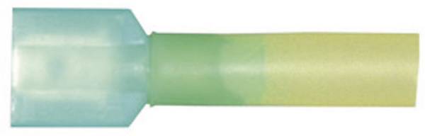Vogt Verbindungstechnik 3970sh Flachstecker mit Schrumpfschlauch Steckbreite: 6.3 mm Steckdicke: 0.8 mm 180 ° Vollisoliert Blau 1 St.