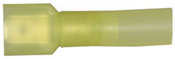 Vogt Verbindungstechnik 3972sh Flachstecker mit Schrumpfschlauch Steckbreite: 6.3 mm Steckdicke: 0.8 mm 180 ° Vollisoliert Gelb 1 St.