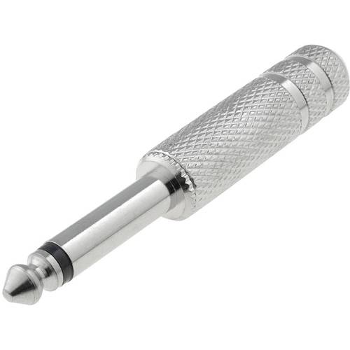 Cliff FM1002 Klinken-Steckverbinder 6.35 mm Stecker, gerade Polzahl: 2 Mono Silber 1 St.