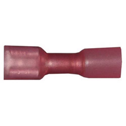 Vogt Verbindungstechnik 3963h Flachsteckhülse mit Schrumpfschlauch Steckbreite: 6.3 mm Steckdicke: 0.8 mm 180 ° Vollisol...