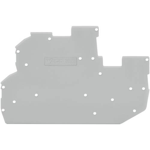 Thumbnail - WAGO 2022-2291 Abschluss- und Trennplatte Grau 1 St.