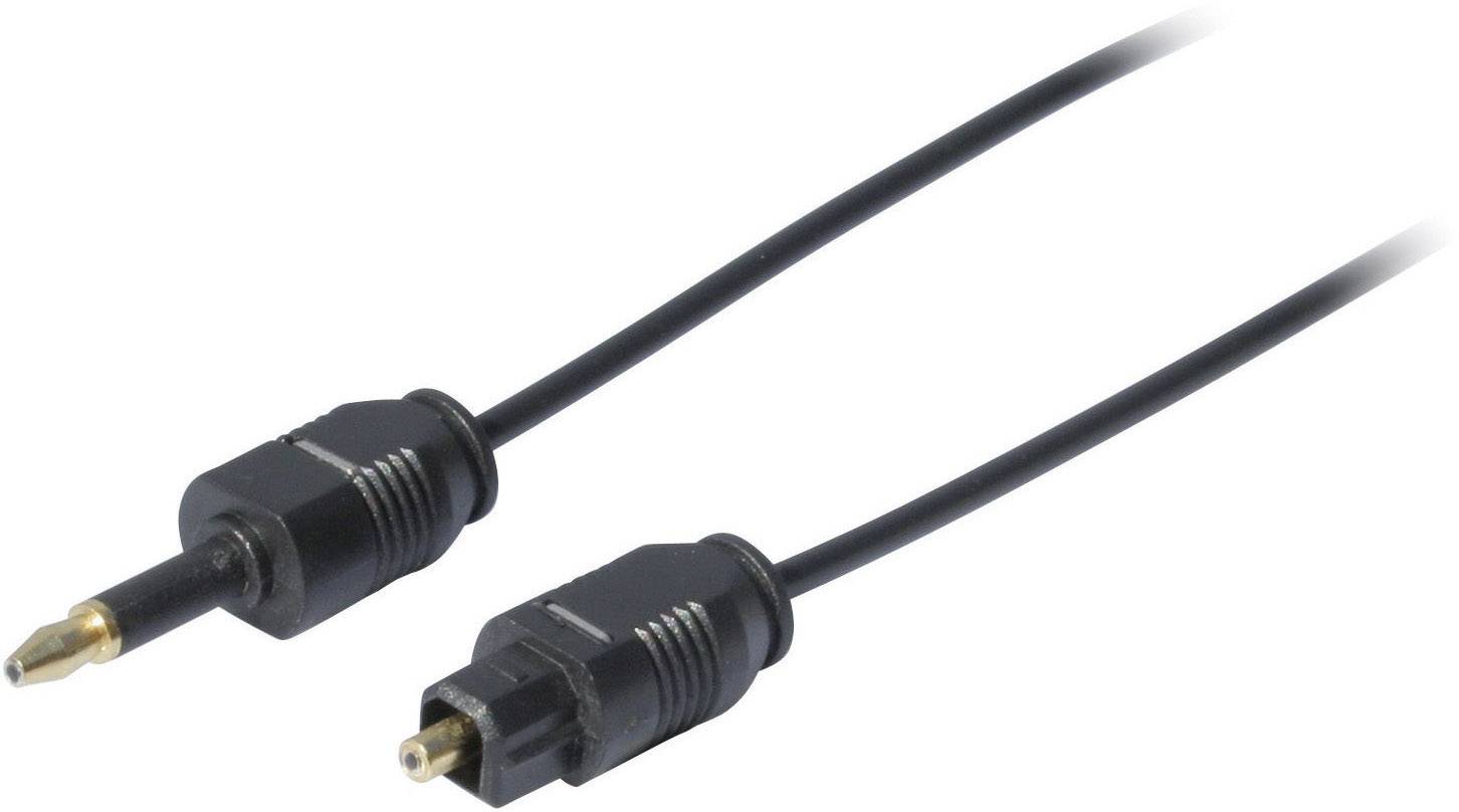 Toslink plug (ODT) to Optical plug 3.5mm Digital Coaxial Audio Cable from