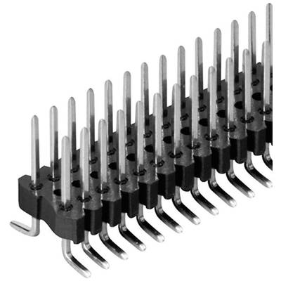 Fischer Elektronik Stiftleiste (Standard) Anzahl Reihen: 2 Polzahl je Reihe: 20 SLV W 2 SMD 048/ 40/G 1 St. 