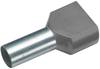 Vogt Verbindungstechnik 460308D Zwillings-Aderendhülse 1 mm² Teilisoliert Gelb 100 St.