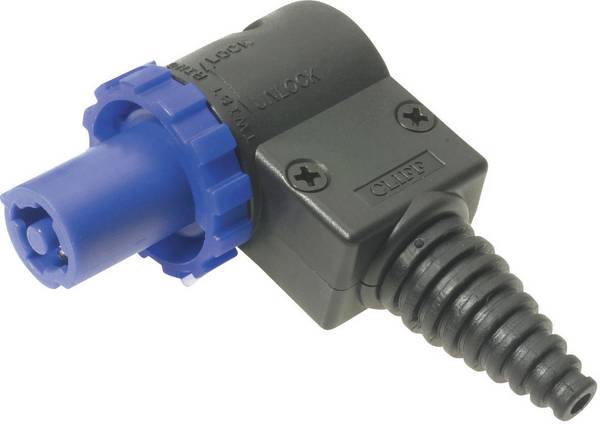 Cliff FCR20663 Netz-Steckverbinder FC Stecker, gewinkelt Gesamtpolzahl: 3 + PE 20 A Blau 1 St. Piece