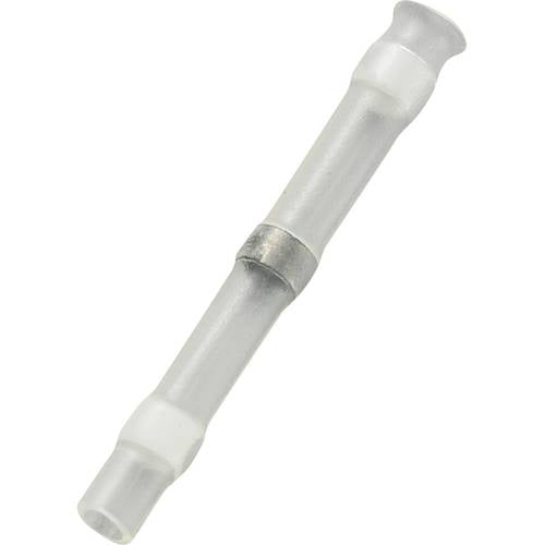 Thumbnail - TRU COMPONENTS 736383 Stoßverbinder mit Schrumpfschlauch 0.08 mm² 0.202 mm² Vollisoliert Weiß 30 St.