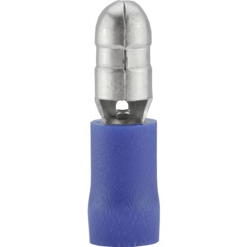 Vogt Verbindungstechnik 3921S Rundstecker 1.50 mm² 2.50 mm² Stift-Ø: 5 mm Teilisoliert Blau 1 St.