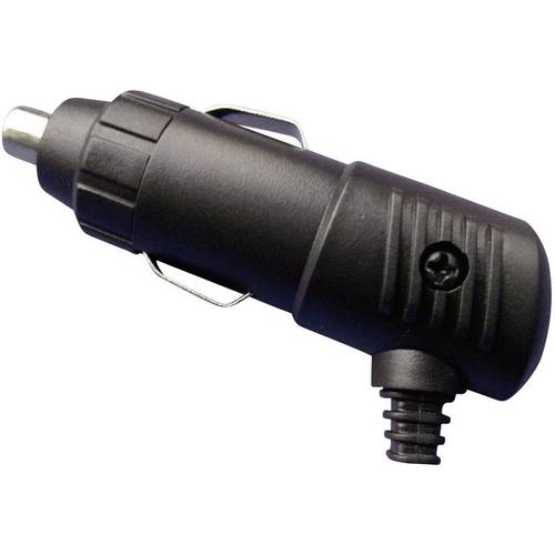 TRU COMPONENTS 12 V Kfz-Steckverbinder Passend für (Details) Zigarettenanzünder Stecker gewinkelt