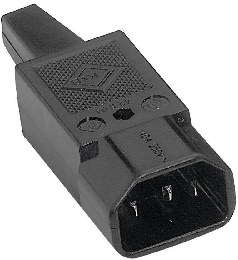 Warmgeräte-Steckverbinder 42R Serie gewinkelt 42R Stecker Netzsteckverbinder