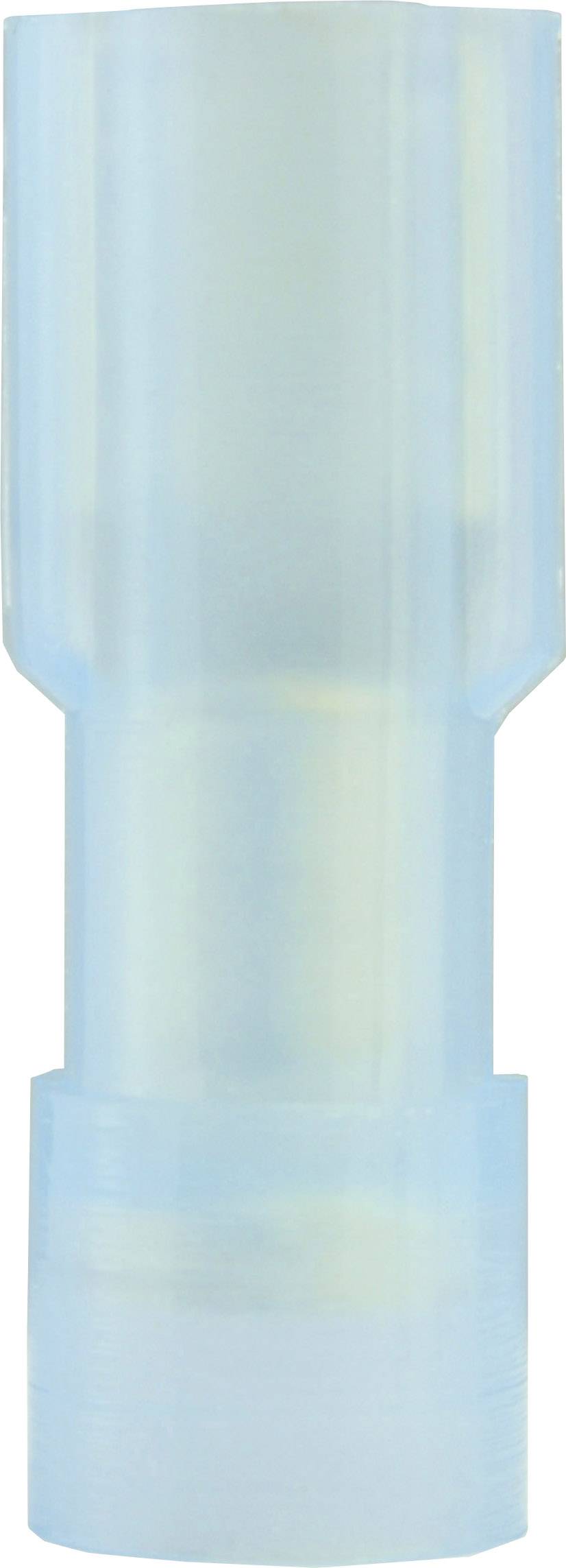 VOGT Flachsteckhülse Steckbreite: 4.8 mm Steckdicke: 0.5 mm 180 ° Vollisoliert Blau Vogt Verbindungs