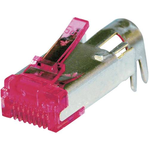 Hirose Electronic TM21P-TM-88P(60) RJ45-Steckverbinder CAT 6 TM21SZ Stecker, gerade Pole: 8P8C Silber 1 St.