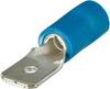 Vogt Verbindungstechnik 393405 Flachstecker Steckbreite: 4.8 mm Steckdicke: 0.5 mm 180 ° Teilisoliert Blau 1 St.