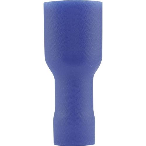 Vogt Verbindungstechnik 396205 Flachsteckhülse Steckbreite: 4.8 mm Steckdicke: 0.5 mm 180 ° Vollisoliert Blau 1 St.