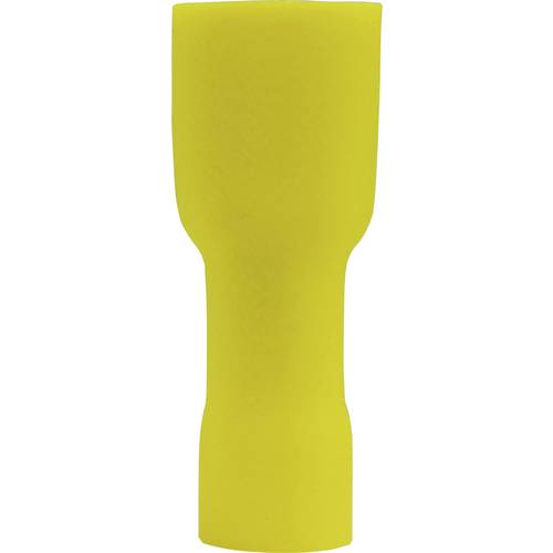 Vogt Verbindungstechnik 3947S Flachsteckhülse Steckbreite: 6.3 mm Steckdicke: 0.8 mm 180 ° Vollisoliert Gelb 1 St.