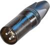Neutrik NC3MXX-BAG XLR-Steckverbinder Stecker, gerade Polzahl: 3 Schwarz 1 St.
