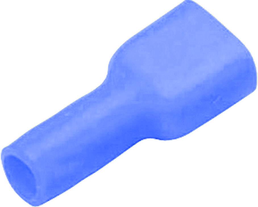 VOGT Flachstecker Steckbreite: 6.3 mm Steckdicke: 0.8 mm 180 ° Vollisoliert Blau Vogt Verbindungstec