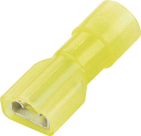 Vogt Verbindungstechnik 3967S Flachsteckhülse Steckbreite: 6.3 mm Steckdicke: 0.8 mm 180 ° Vollisoliert Gelb 1 St.