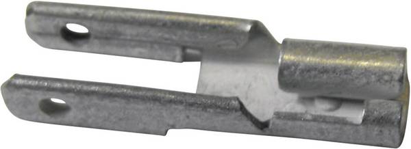 Vogt Verbindungstechnik 378108.67 Flachsteckverteiler mit Abzweig Steckbreite: 2.8 mm Steckdicke: 0.8 mm 180 ° Unisoliert Metall 1 St.