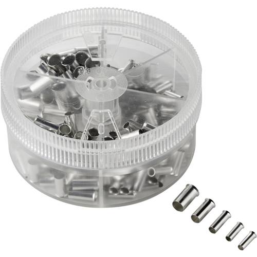 Vogt Verbindungstechnik 737009 Aderendhülsen-Sortiment 4 mm², 6 mm², 10 mm², 16 mm² Unisoliert Metall 230 St.