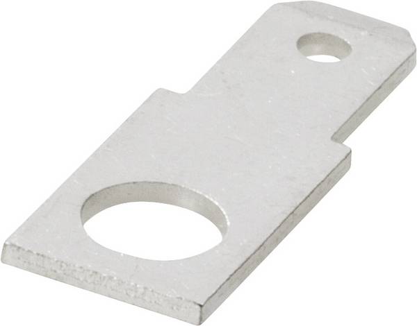 Vogt Verbindungstechnik 3854.67 Steckzunge Steckbreite: 6.3 mm Steckdicke: 0.8 mm 180 ° Unisoliert Metall 1 St.