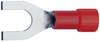 Klauke 620C4 Gabelkabelschuh 0.50 mm² 1 mm² Loch-Ø=4.3 mm Teilisoliert Rot 1 St.