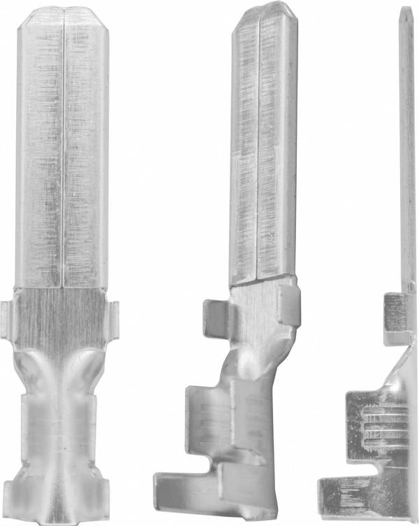 Vogt Verbindungstechnik 3836A.67 Flachstecker Steckbreite: 6.3 mm Steckdicke: 0.8 mm 180 ° Unisoliert Metall 1 St.