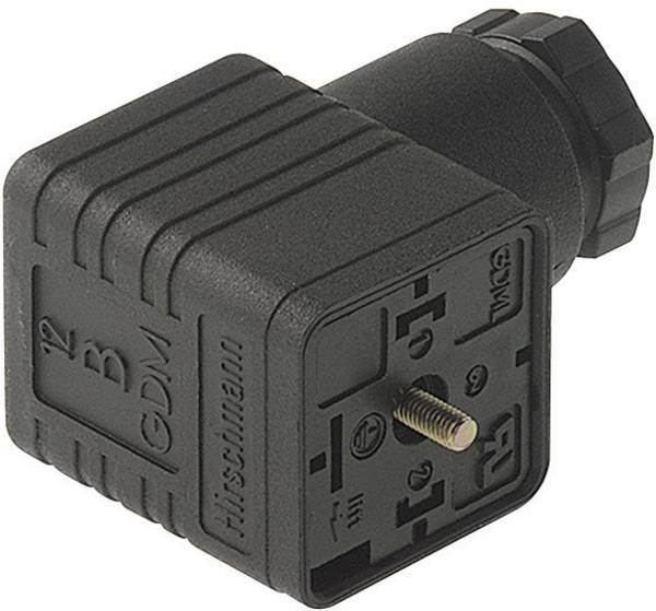 Leitungsdose mit Elektronikeinsatz Schwarz GDML 2016 GB 1 Pole:2 + PE 934 407-100-1 Hirschmann Inhalt: 1 St.