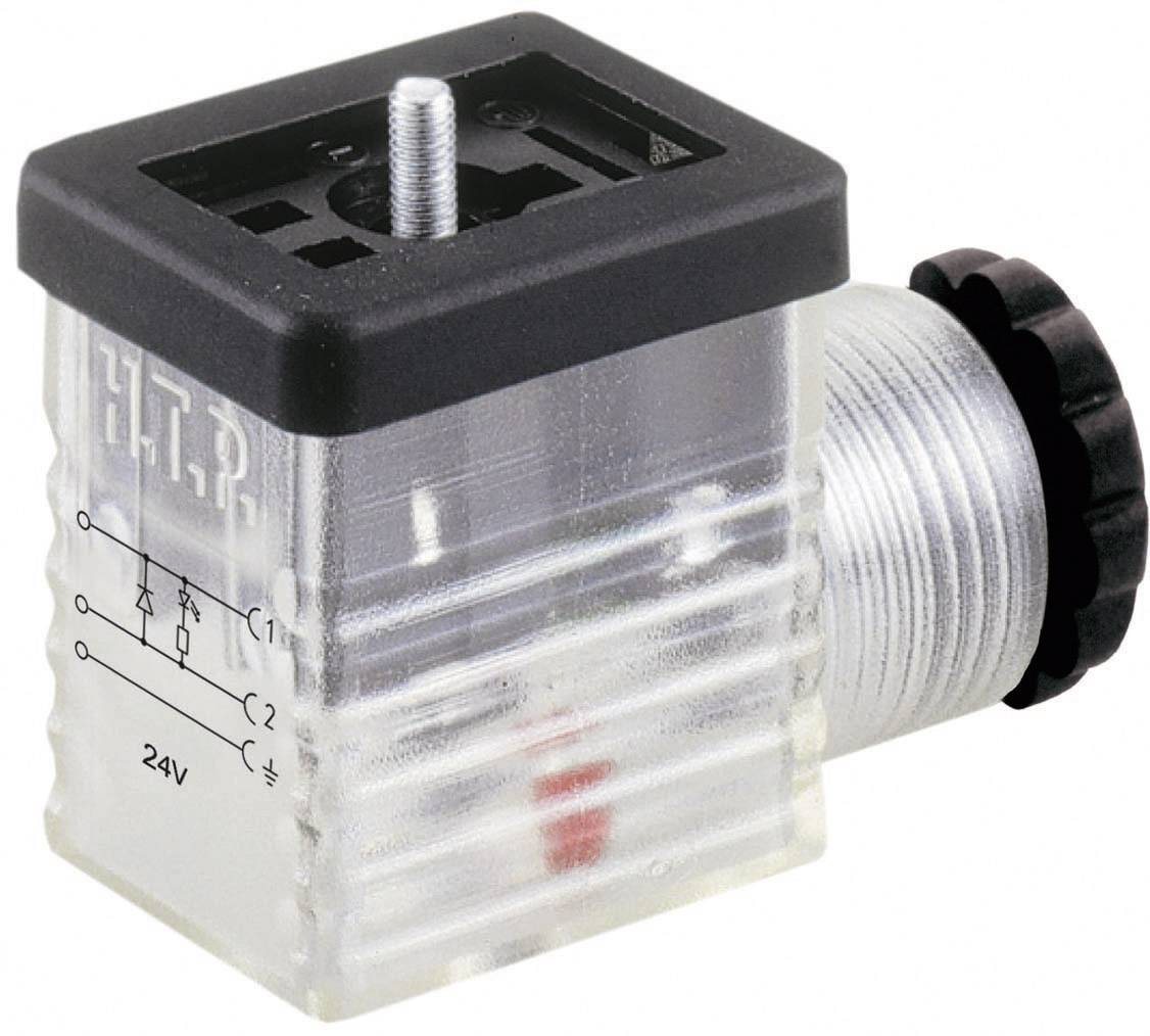 HTP Ventilstecker Transparent M1TS2DL1 Pole:2 + PE HTP Inhalt: 1 St.