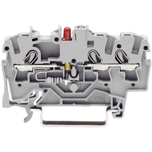 WAGO 2001-1321/1000-434 LED-Klemme 4.20 mm Zugfeder Belegung: L Grau 1 St.