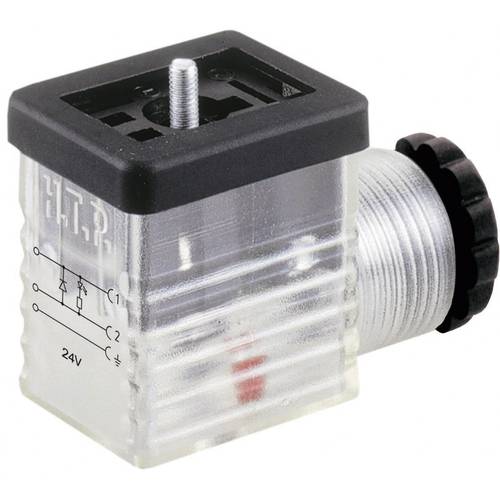 Ventilstecker Transparent Pole:2 + PE M2TS2DL1 HTP Inhalt: 1 St.