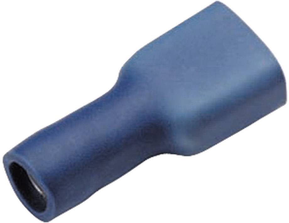 CIMCO Flachsteckhülse Steckbreite: 2.8 mm Steckdicke: 0.5 mm 180 ° Vollisoliert Blau Cimco 180246 1