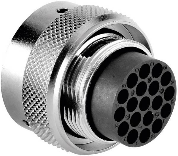 Amphenol RT0616-19PNH Rundstecker Stecker, gerade Gesamtpolzahl: 19 Serie (Rundsteckverbinder): RT360™  1 St.