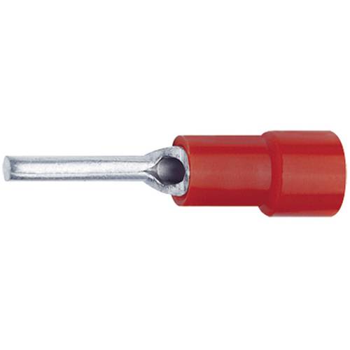 Klauke 705 Stiftkabelschuh 0.50 mm² 1 mm² Teilisoliert Rot 1 St.