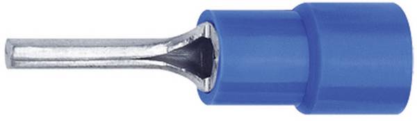 Klauke 710 Stiftkabelschuh 1.50 mm² 2.50 mm² Teilisoliert Blau 1 St.