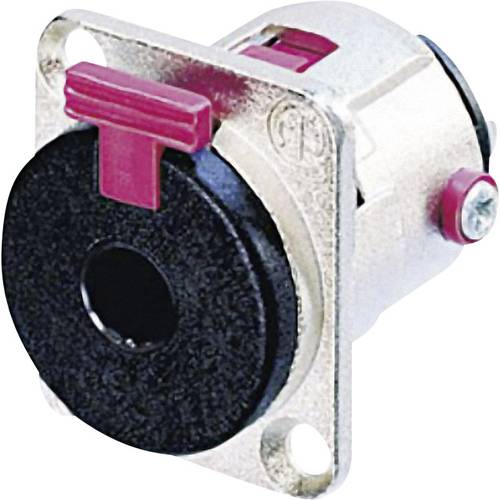 Neutrik NJ3FP6C Klinken-Steckverbinder 6.35 mm Flanschbuchse, Kontakte gerade Polzahl: 3 Stereo Silber 1 St.