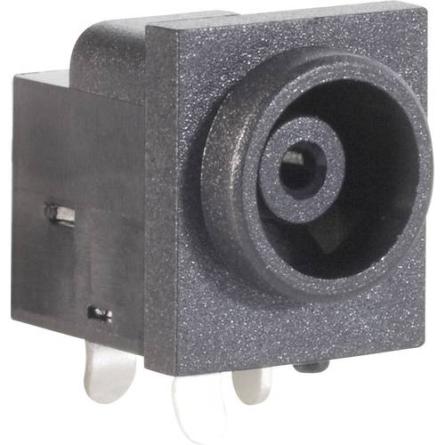 BKL Electronic 072800 Niedervolt-Steckverbinder Buchse, Einbau horizontal 3.9 mm 1.5 mm 1 St.