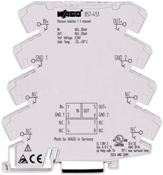WAGO GmbH & Co. KG Passiv-Trenner 857-451-0