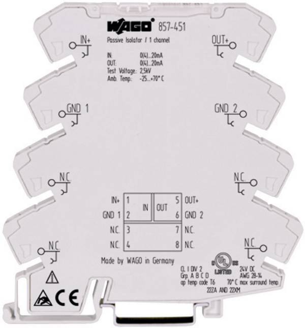 WAGO GmbH & Co. KG Passiv-Trenner 857-451