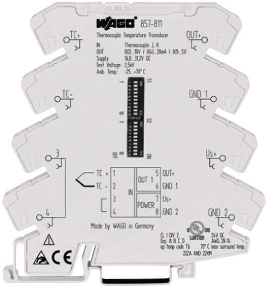 WAGO GmbH & Co. KG Temperaturmessumformer 857-811-0