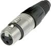 Neutrik NC3FX XLR-Steckverbinder Buchse, gerade Polzahl: 3 Silber 1 St.