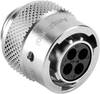 Amphenol RT0610-4SNH Rundstecker Buchse, gerade Gesamtpolzahl: 4 Serie (Rundsteckverbinder): RT360™ 1 St.