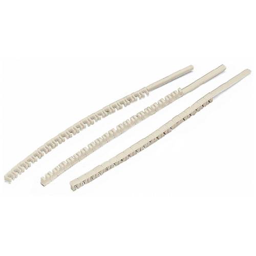 WAGO 249-207 Beschriftungsstrang Weiß 10 St.