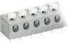 WAGO 804-303 Federkraftklemmblock 2.50 mm² Polzahl 3 Grau, Weiß 1 St.