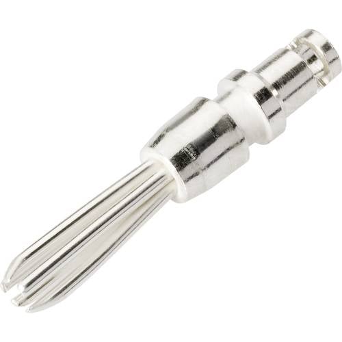 Schnepp N 2400 Büschelstecker Stecker, gerade Stift-Ø: 2.4 mm Silber 1 St.