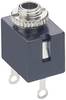 Lumberg KLB 1 Klinken-Steckverbinder 2.5 mm Buchse, Einbau vertikal Polzahl: 2 Mono Schwarz 1 St.