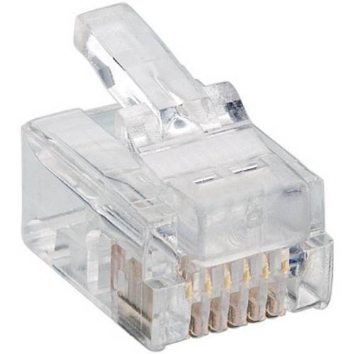 Lumberg P 128 Modularstecker P 128 Stecker, gerade Polzahl Sensoren 6P6C Transparent 1 St.